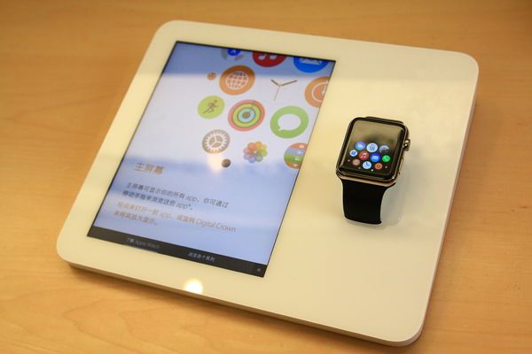 「試玩」Apple Watch & 全新 Macbook 動手玩 at 北京三里屯Apple Store