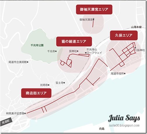 【貓的視界】喵星人導遊帶路囉! 街景地圖帶你神遊廣島尾道貓之細道