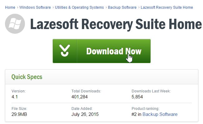 輕鬆破解Windows 7/8/10密碼工具 - Lazesoft Recovery Suite