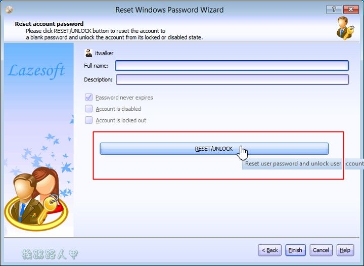 輕鬆破解Windows 7/8/10密碼工具 - Lazesoft Recovery Suite