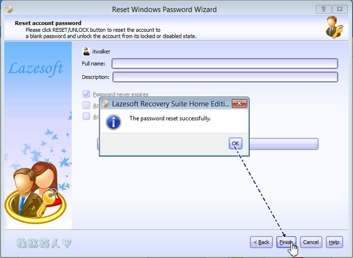 輕鬆破解Windows 7/8/10密碼工具 - Lazesoft Recovery Suite