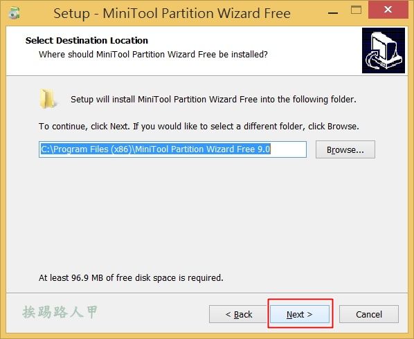 免費硬碟分割區調整工具 - MiniTool Partition Wizard 9