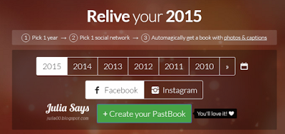 回顧我的 2015， Pastbook 蒐集照片成專屬臉書回憶錄 (Web 版/ iPhone)