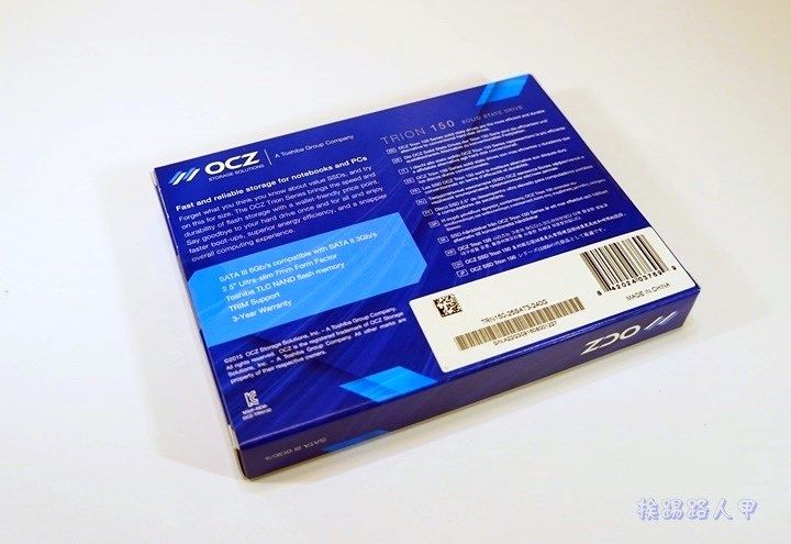 經濟實惠的 OCZ TRION 150 240GB TLC SSD 固態硬碟