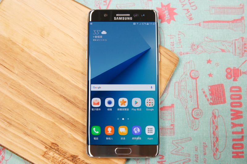 Samsung Galaxy Note7 開箱，全機防水、虹膜辨識、更進化的 S Pen