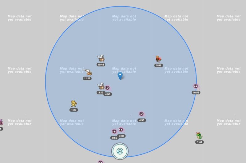 Pokemon 雷達 FastPokeMap，如同先前公告一樣，真的復活了