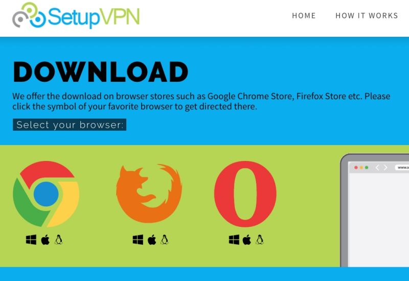 SetupVPN - 免費穩定的 VPN 服務，超過 20 個國家節點
