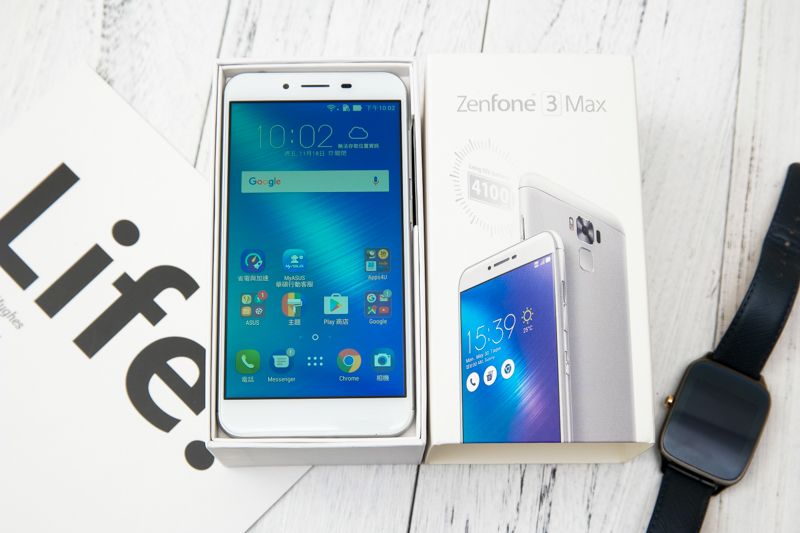 ZenFone 3 Max 開箱，超級長氣王，待機最長 38 天，還可以幫別人充電