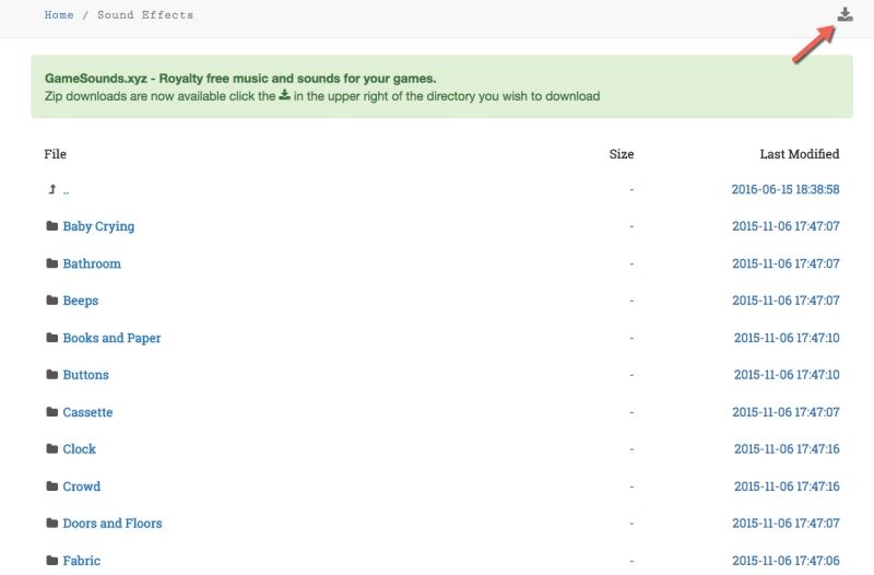 GameSounds - 專門收集遊戲音效的網站，近上萬首各種類別都有