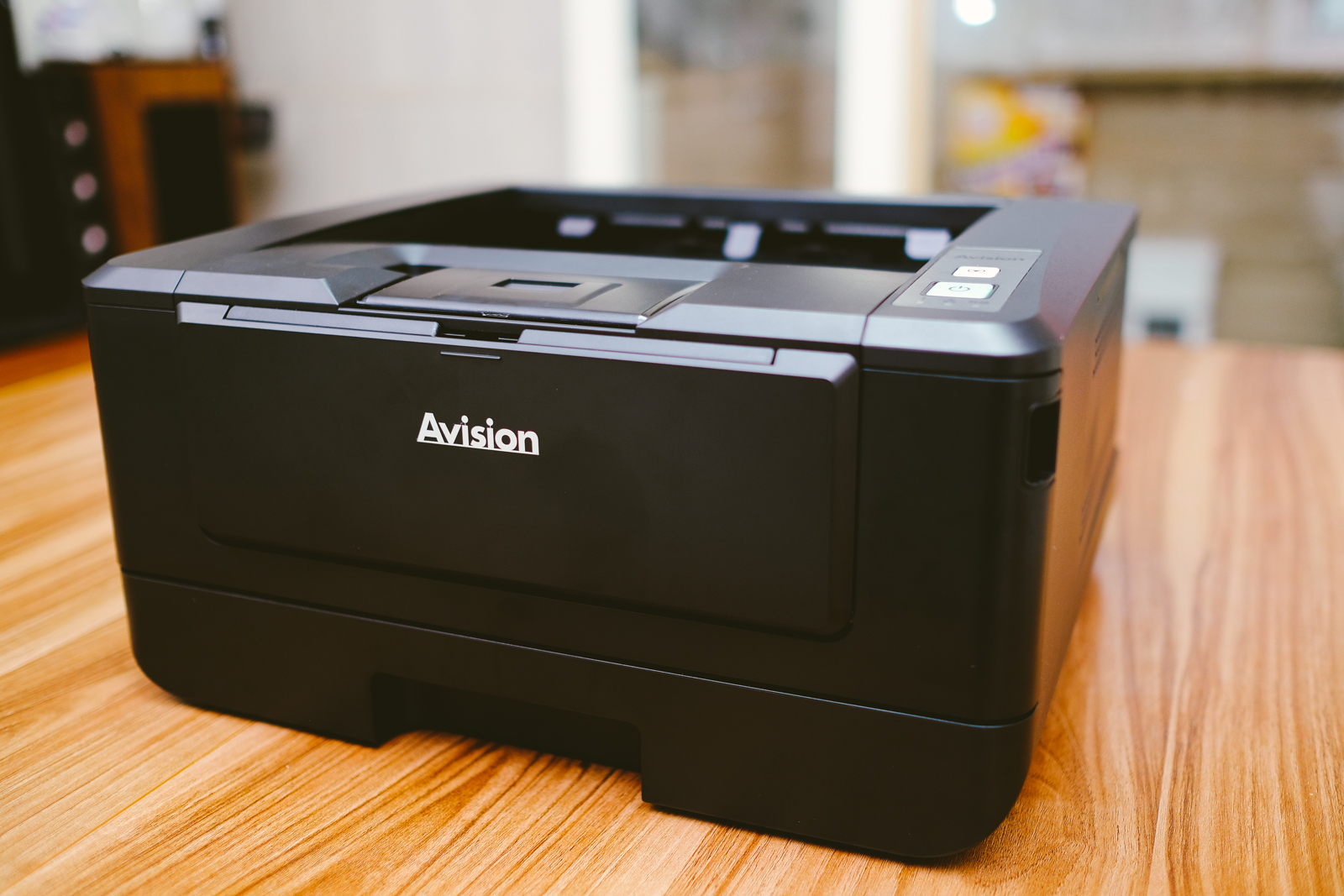 虹光 Avision AP3061U 雷射印表機開箱，支援雙面列印、可外掛證件複印模組