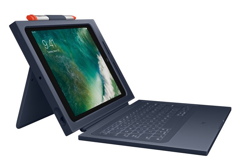 羅技為 iPad 用戶推出半價的 "Apple Pencil" - Crayon 觸控筆，還有二合一的 Rugged Combo 保護殼