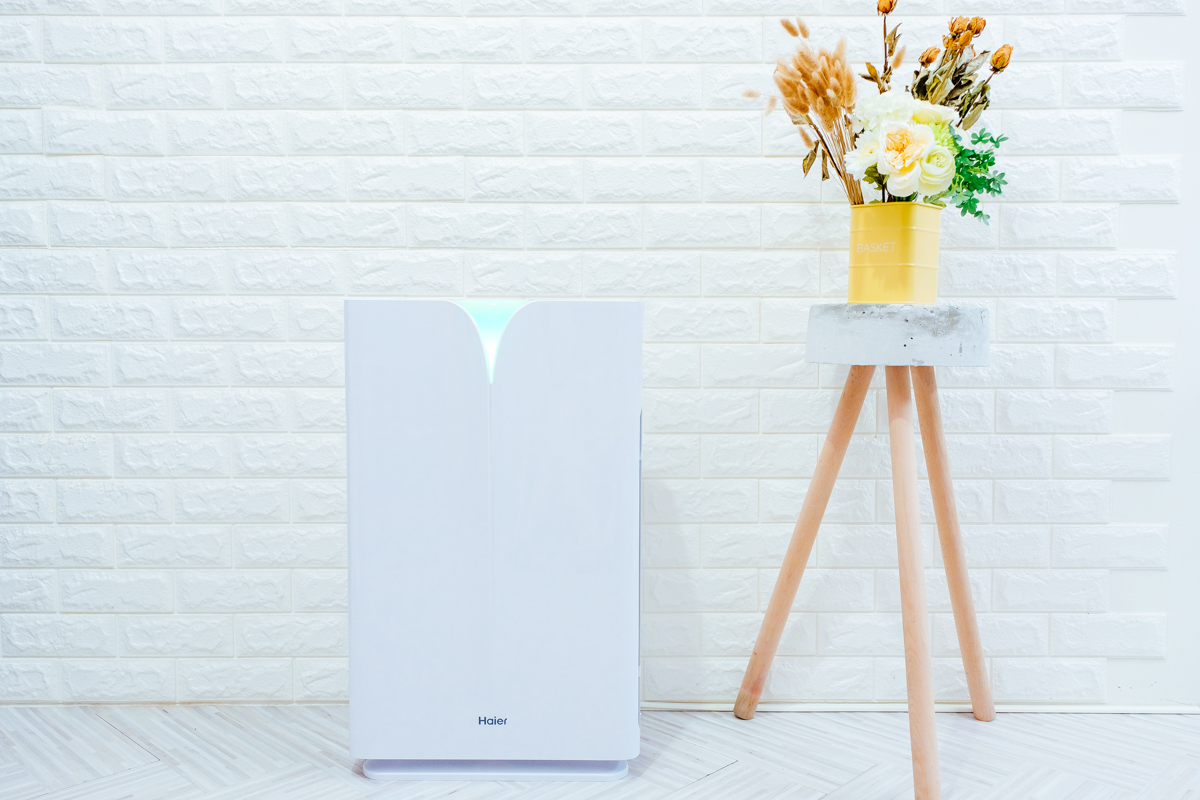 海爾 AP450 大 H 母嬰空氣清淨機開箱，超強七層過濾機制，除菌、除甲醛三倍、除 PM2.5