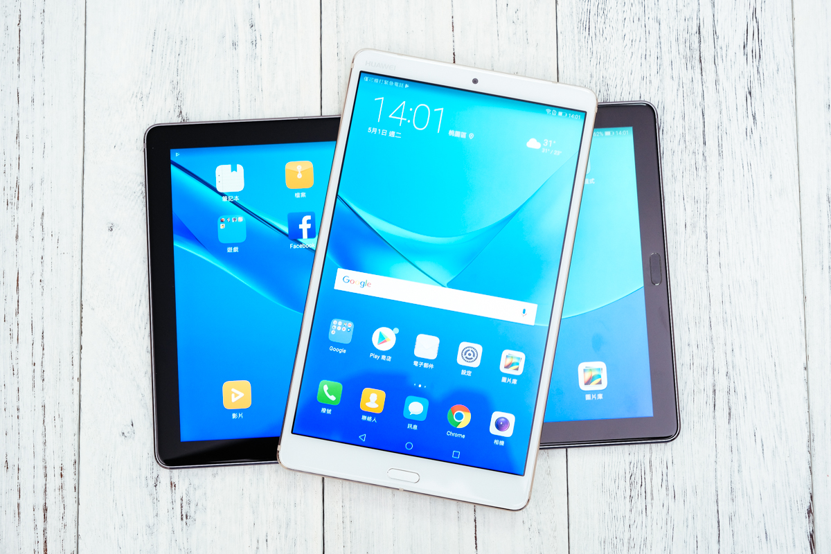 HUAWEI MediaPad M5 8.4 吋 LTE 版 & M5 10.8 吋 Wi-Fi 版開箱，一大一小你怎麼選？