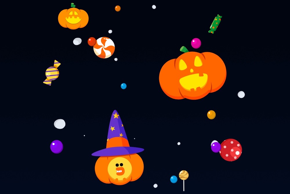 三組關鍵字，喚出超可愛 LINE 萬聖節彩蛋！