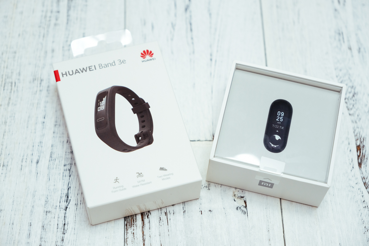 運動手環千元有找 2 選 1，HUAWEI Band 3e 與小米手環 3 我怎麼選擇？