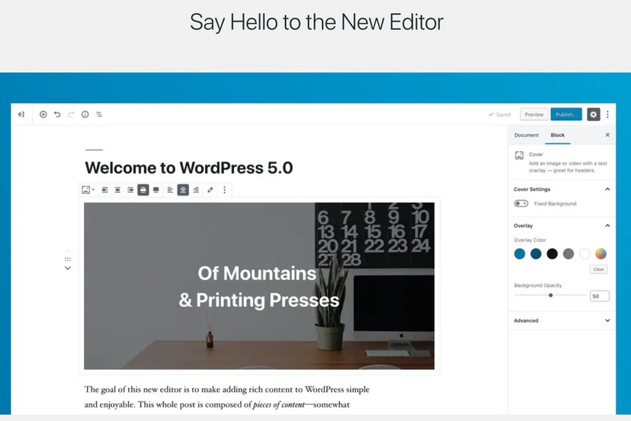 WordPress 5.0 新版的文章編輯器不會用？官方推出傳統編輯器外掛讓你使用