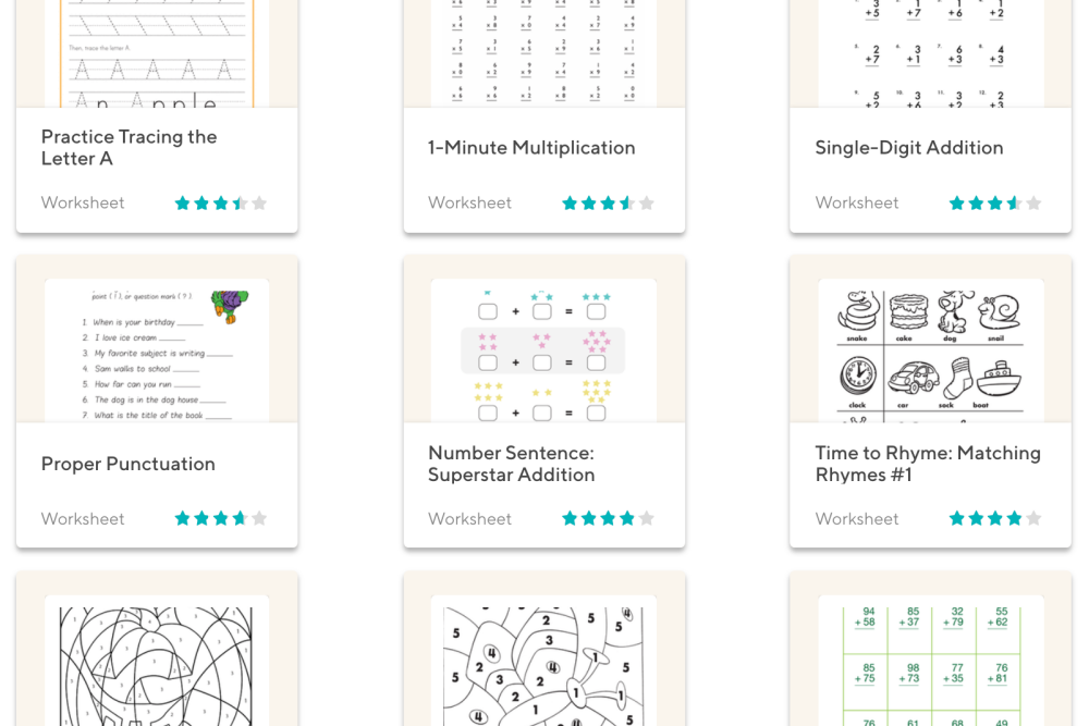超過二萬個兒童互動式教育範本免費下載，讓小朋友遠離電視、手機的好幫手