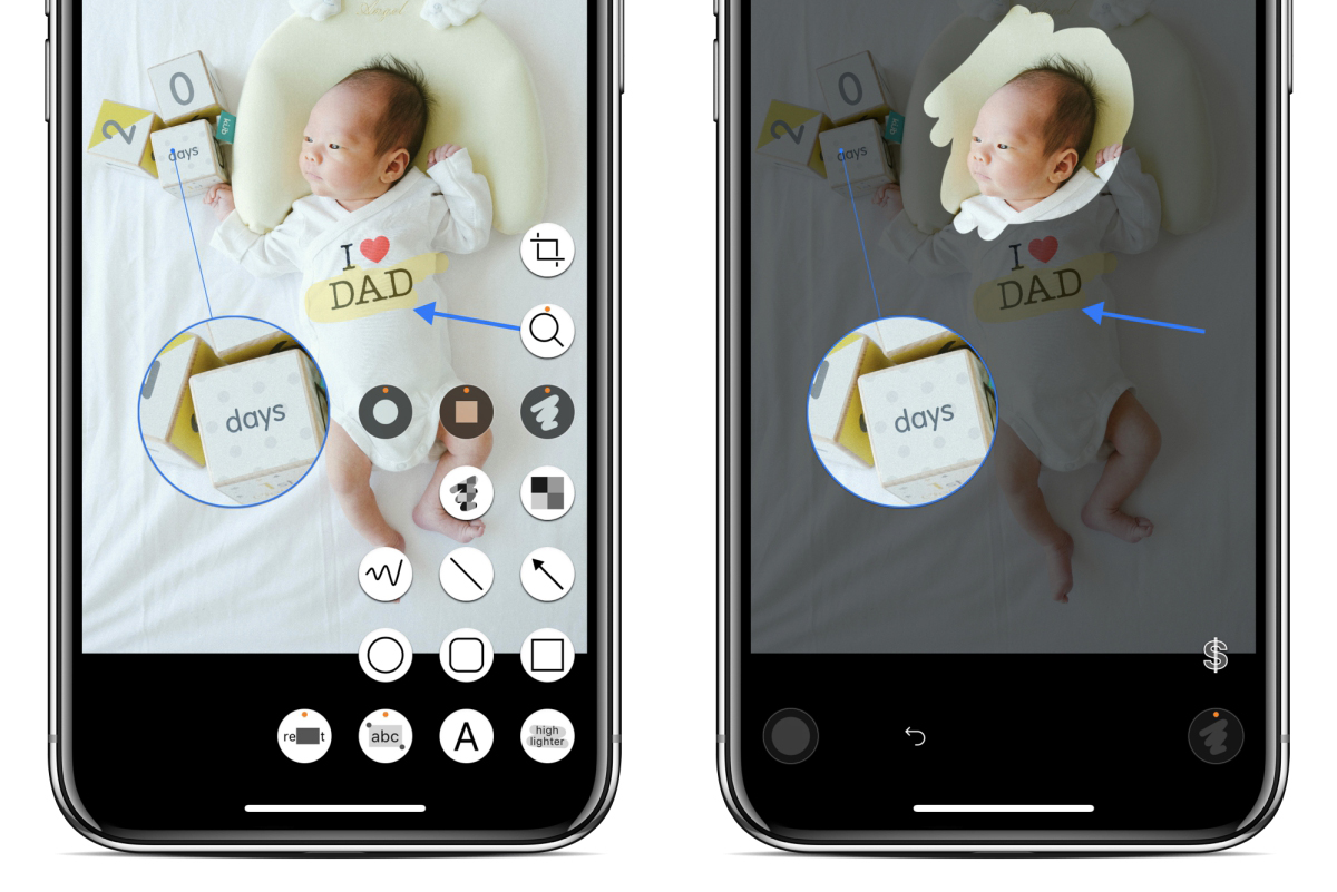 專業級圖片標註工具 Annotable，放大鏡、Highlight、文字、箭頭等通通都有（iOS）
