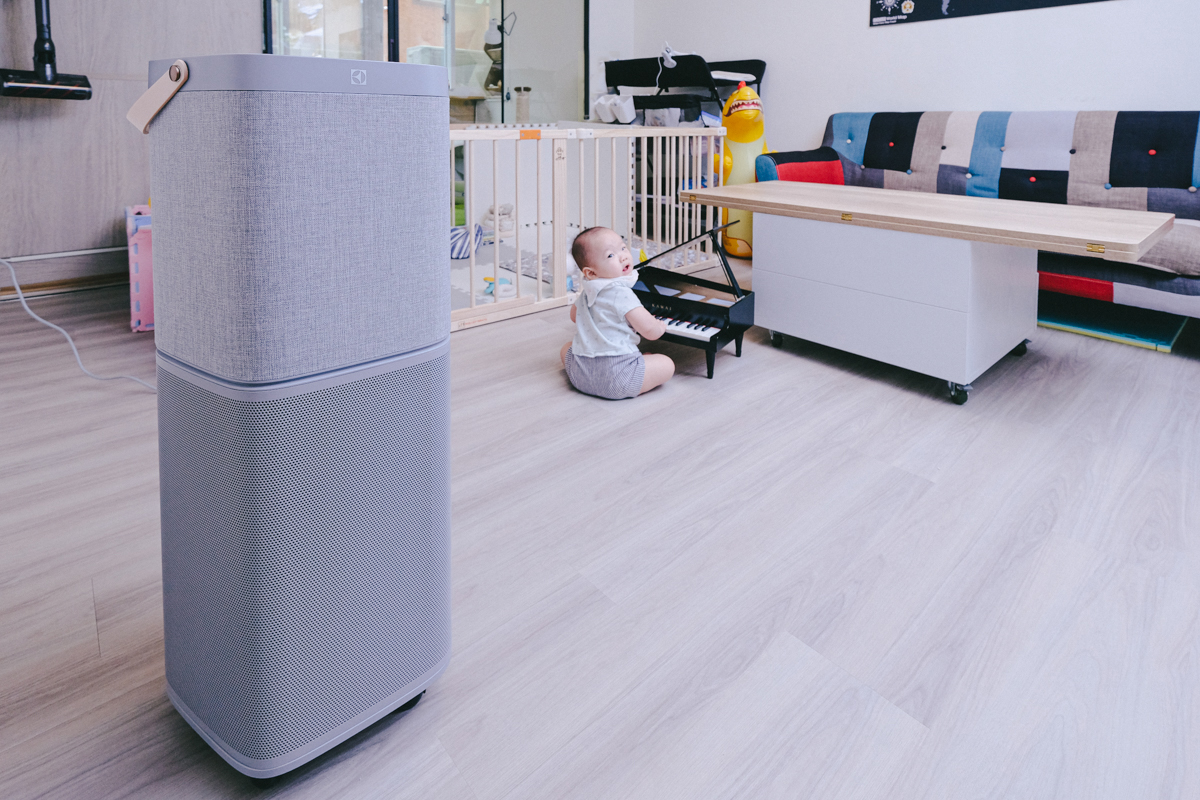 伊萊克斯 PURE A9 高效能抗菌空氣清淨機開箱，更高效的換氣率以及具有「抗菌層」的過濾系統