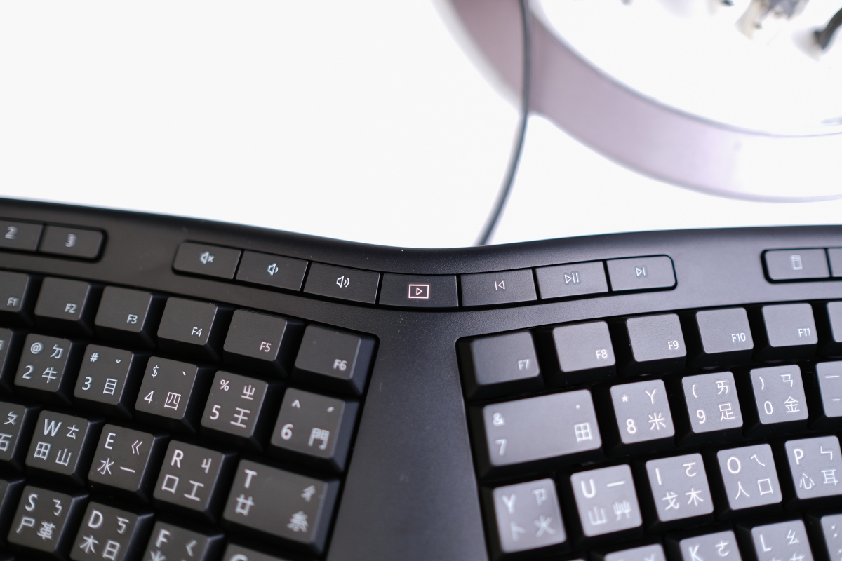 微軟人體工學鍵盤