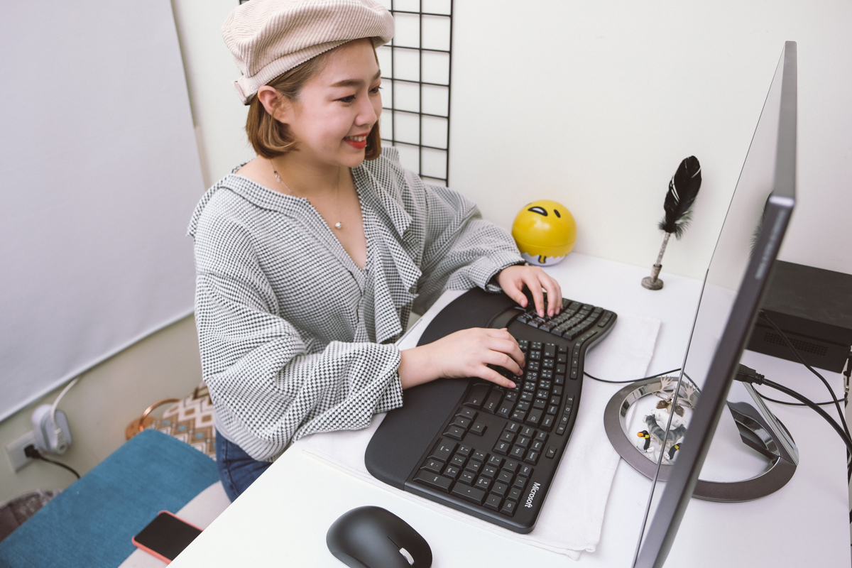 微軟人體工學鍵盤