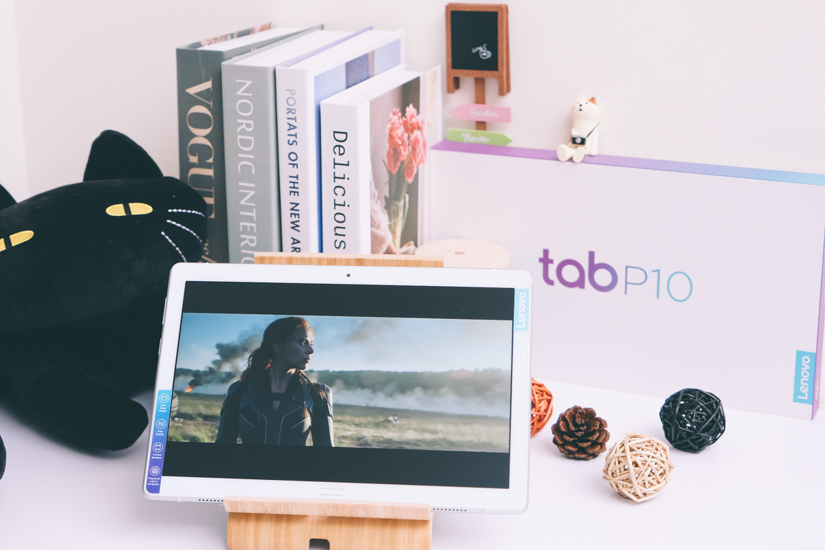 10.1 吋 Lenovo Tab P10 平板電腦開箱，絕佳的影音享受，搭載四喇叭支援 Dolby Atmos™ 環繞音效