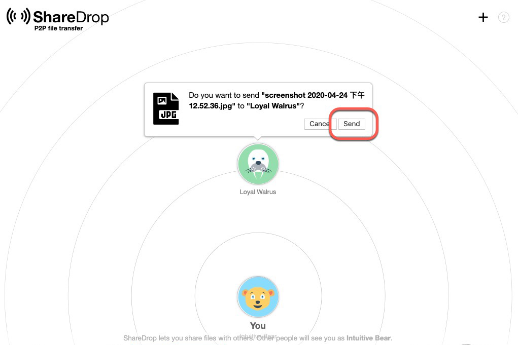 不需任何軟體、APP，用瀏覽器就可以在手機、電腦、平板之間互傳檔案