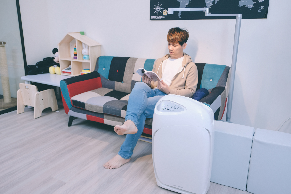 M.I.T 克立淨 A71 空氣清淨機，透過電漿「真」滅菌，出風口偵測 0 懸浮微粒！