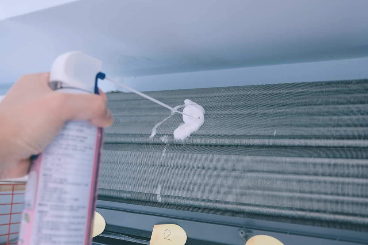 冷氣清潔劑心得二：EZ