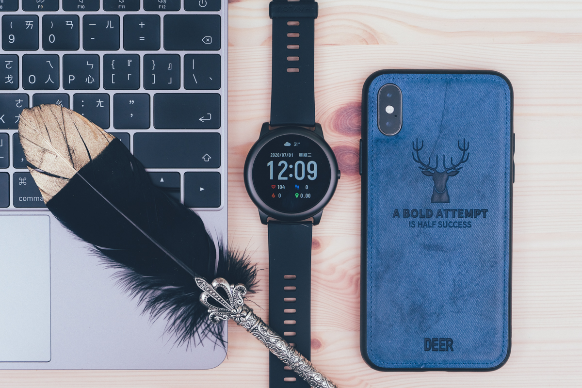 續航最長 30 天！Haylou Solar 智慧手錶開箱，記錄你的生活