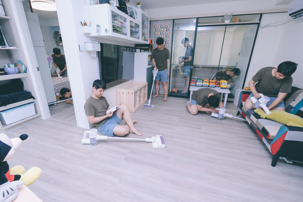 睿米 Z1 掃拖抗菌無線吸塵器開箱，吸、拖、抗菌一機搞定！