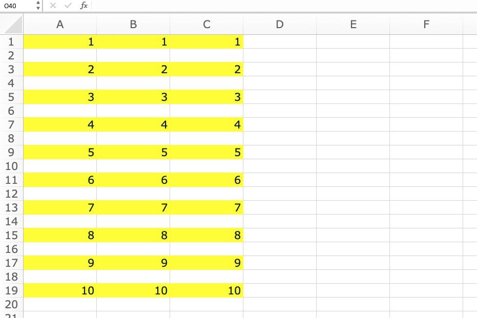 Excel 小教室 - 如何每隔一行插入 N 空行？