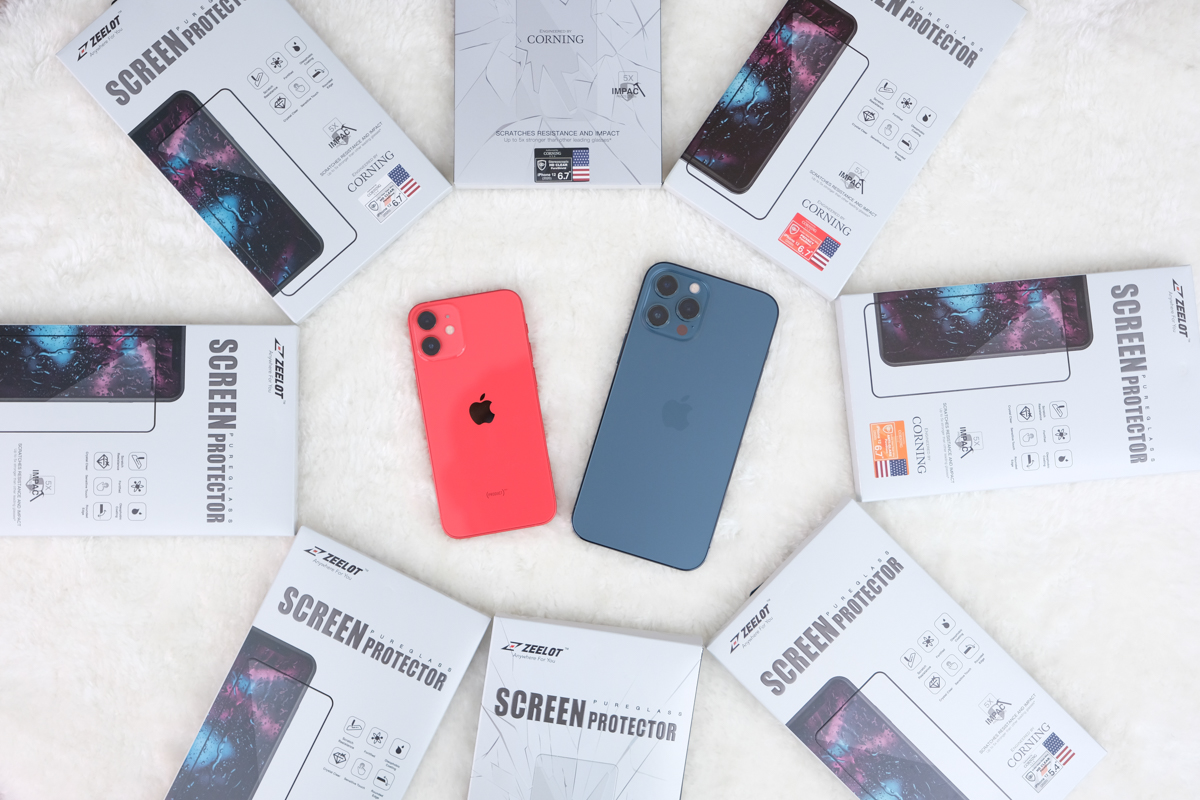 iPhone 12 系列玻璃保護貼推薦「Zeelot」，全系列均一價 890 販售中