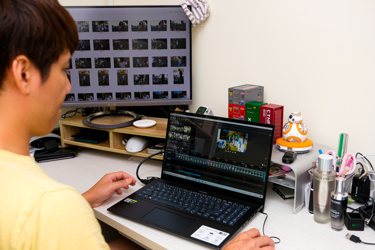 ASUS ZenBook Pro 15 OLED（UX535）開箱，高效能、最高配備4K OLED 螢幕、隨時隨地滿足你的創作力