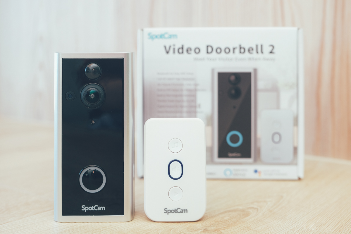 SpotCam Ring 2 門鈴監控系統開箱，免佈線輕鬆安裝，直接從手機對話