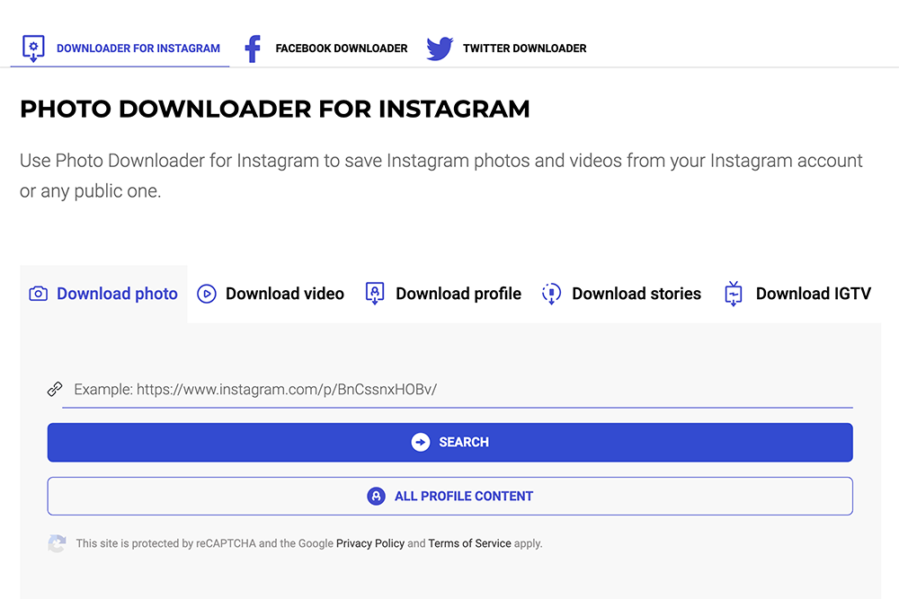 IG 萬用下載工具 INGRAMER，支援照片、影片、限動及 IGTV