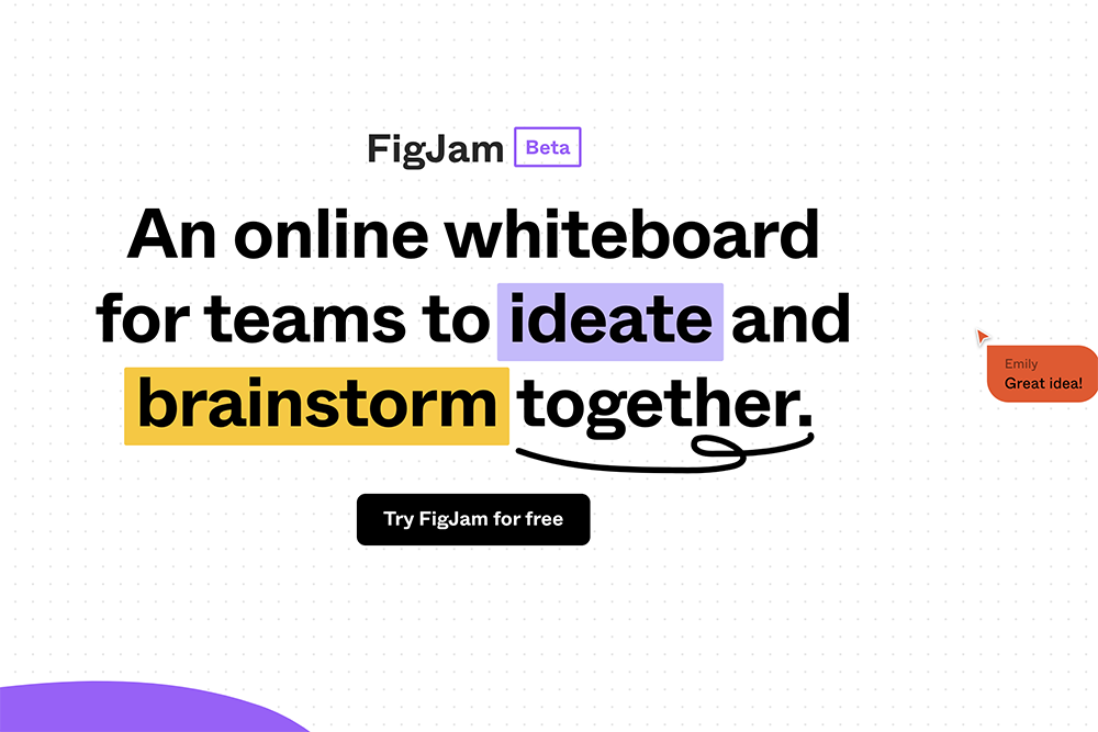 FigJam by Figma - 可多人線上共同協作的白板工具