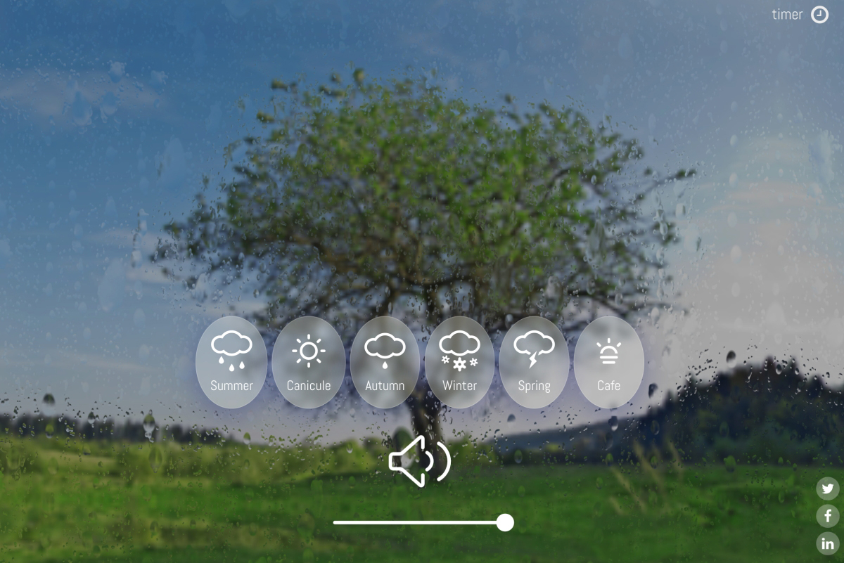 Rainyscope - 讓你邊聽著下雨的聲音工作，一解防疫居家工作的苦悶