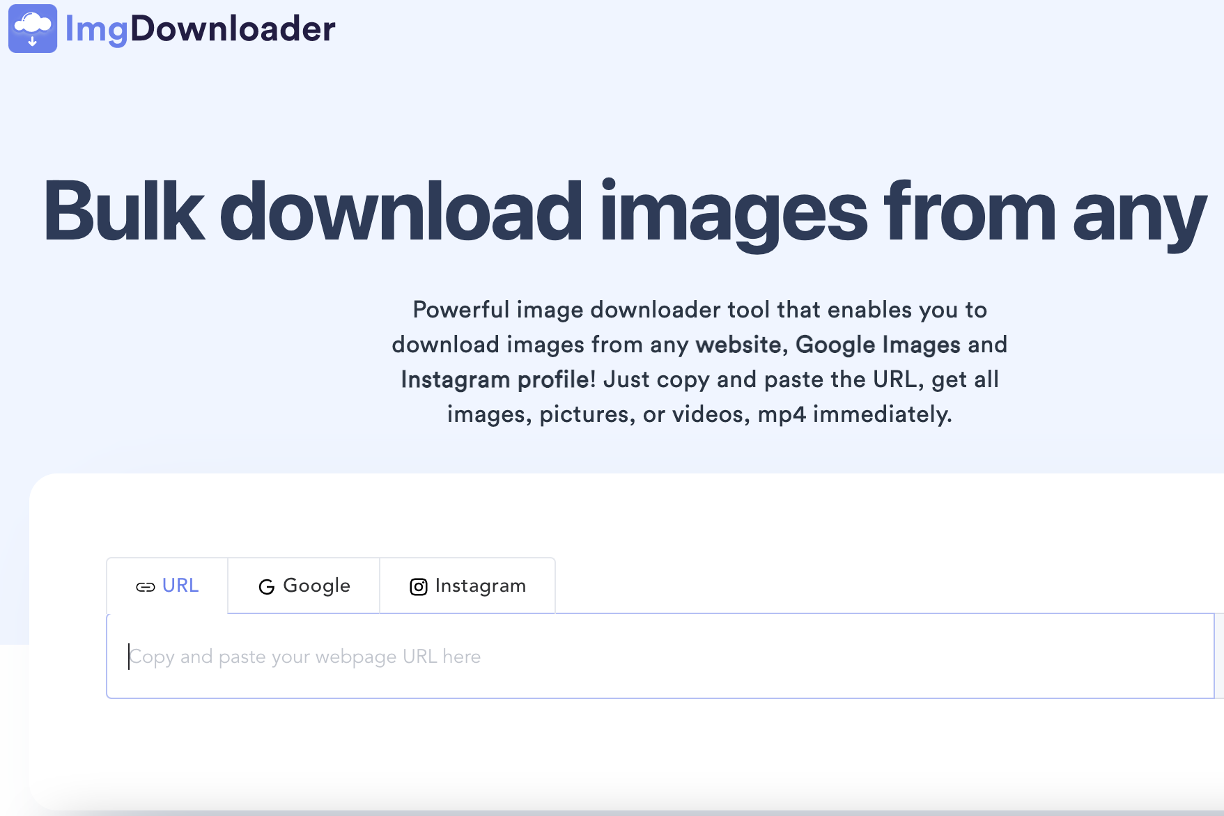 ImgDownloader - 可以下載整個網站圖片、Google 圖、Instagram 貼文