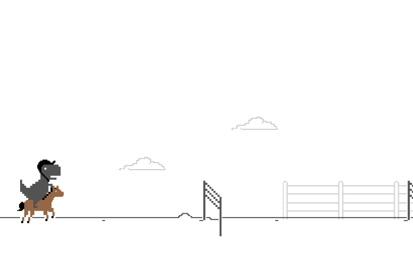 Chrome 的離線小恐龍遊戲進因應東京奧運變身了！