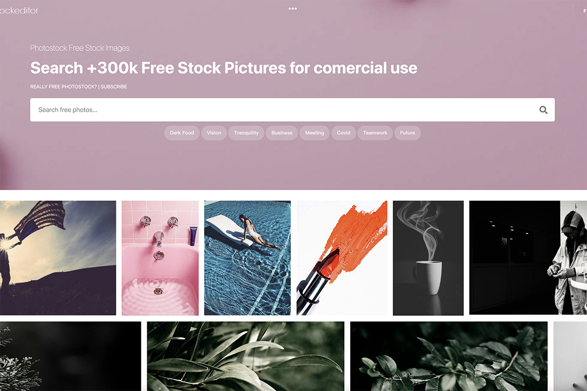 Photostockeditor - 超過 30 萬張線上免費圖庫可商用，支援線上編輯