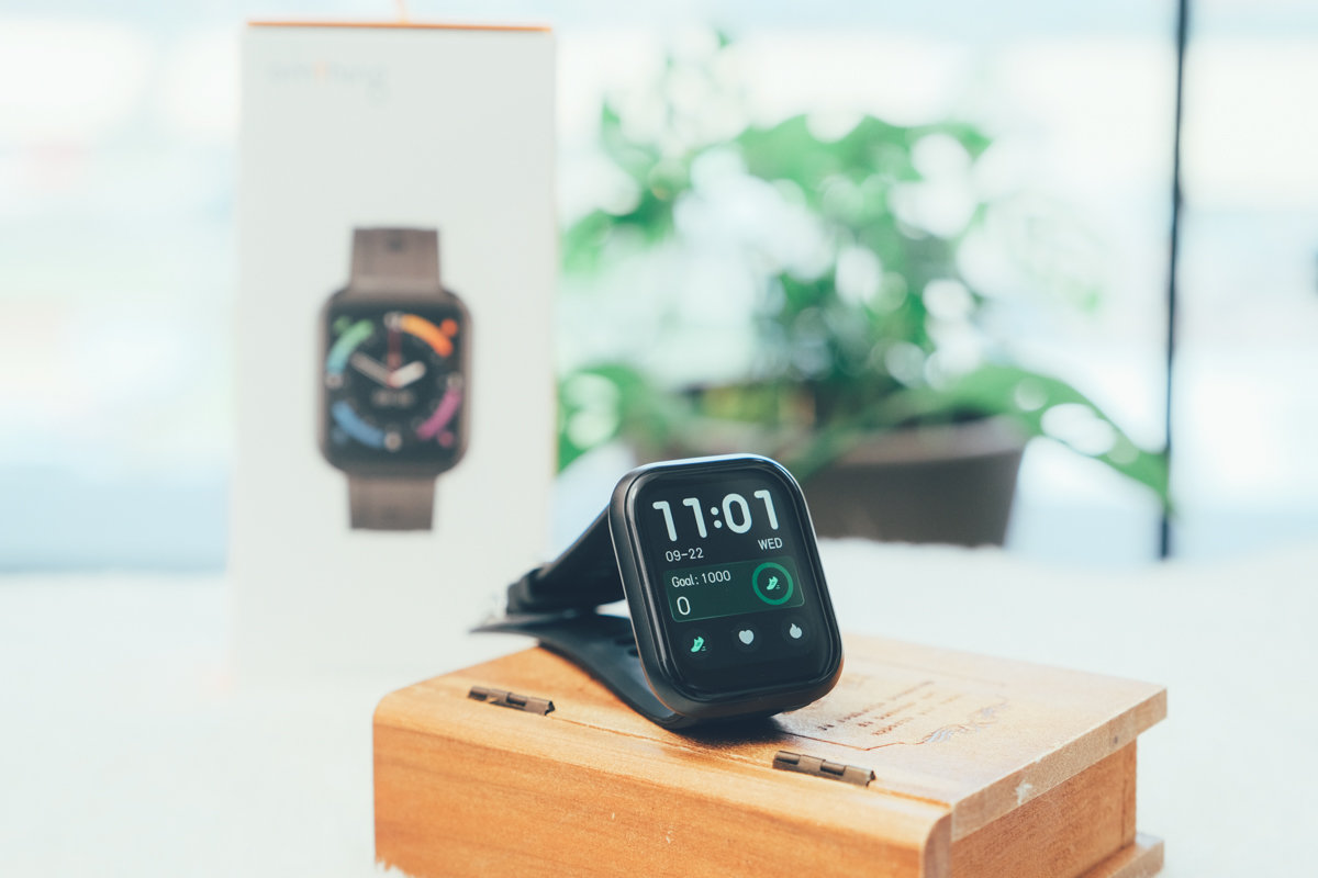 omthing E-Joy 智慧手錶開箱，支援量測血壓/血氧/心率/體溫，早鳥千元有找！