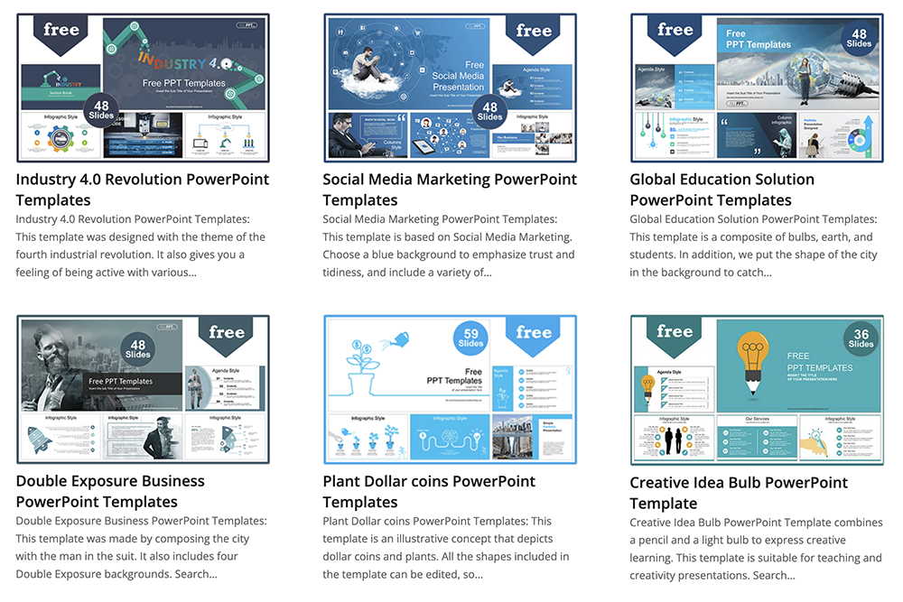 ALLPPT - 提供超多免費簡報範本下載，直接修改做出高質感簡報
