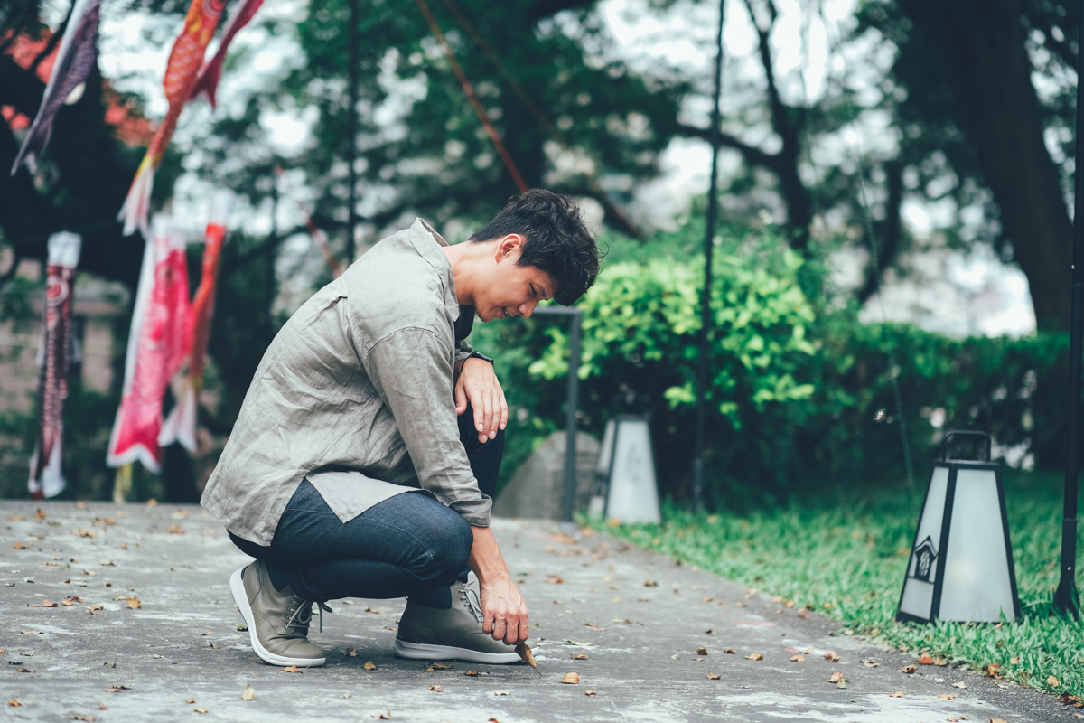 LA NEW  生活防水安底防滑抑菌消臭休閒高筒鞋，打破防水=悶熱的迷思