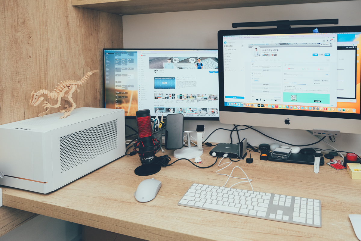 二台電腦共用週邊必備神器！ATEN USB-C KVM 雙平台切換器（US3311）開箱