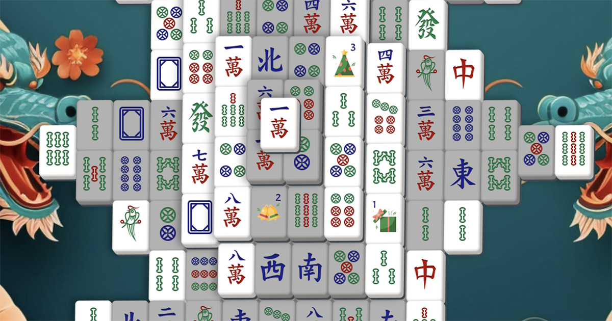 新年麻將連線消除遊戲，過年打發時間小遊戲