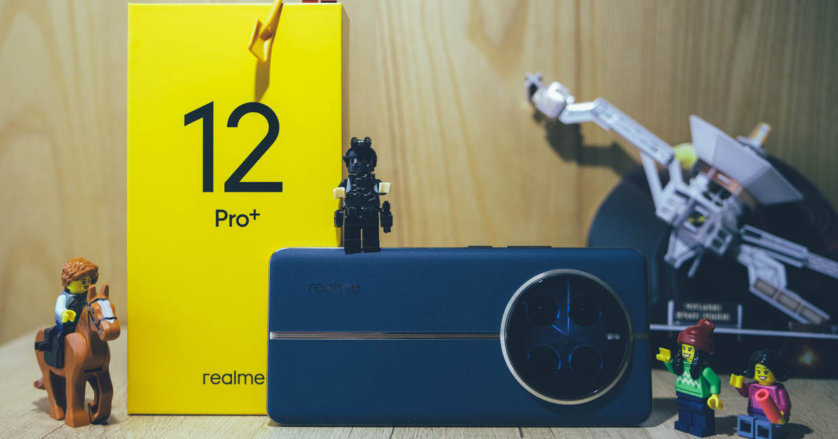 雙大師聯手打造 realme 12 Pro+ 智慧型手機開箱，同級價位首款搭載潛望式長焦鏡頭