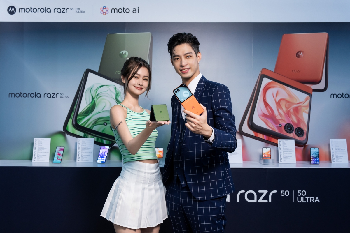 motorola 推出 razr 50 及 razr 50 ULTRA 二款摺疊智慧型手機，7/1 起全通路開賣！