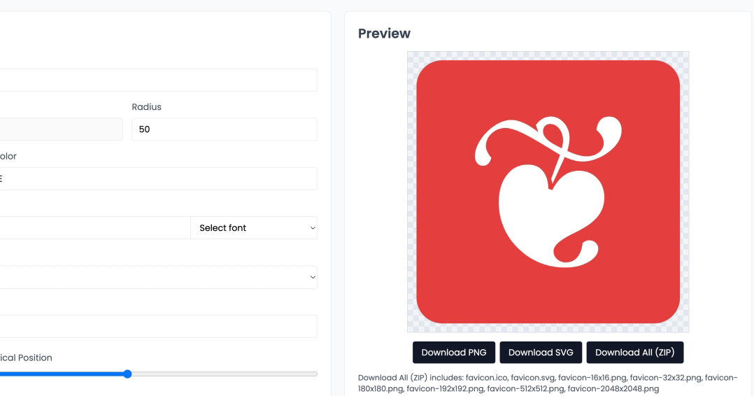 製作文字 Logo 小幫手「Logo Surf」，快速製作簡易又好看的方形文字圖示
