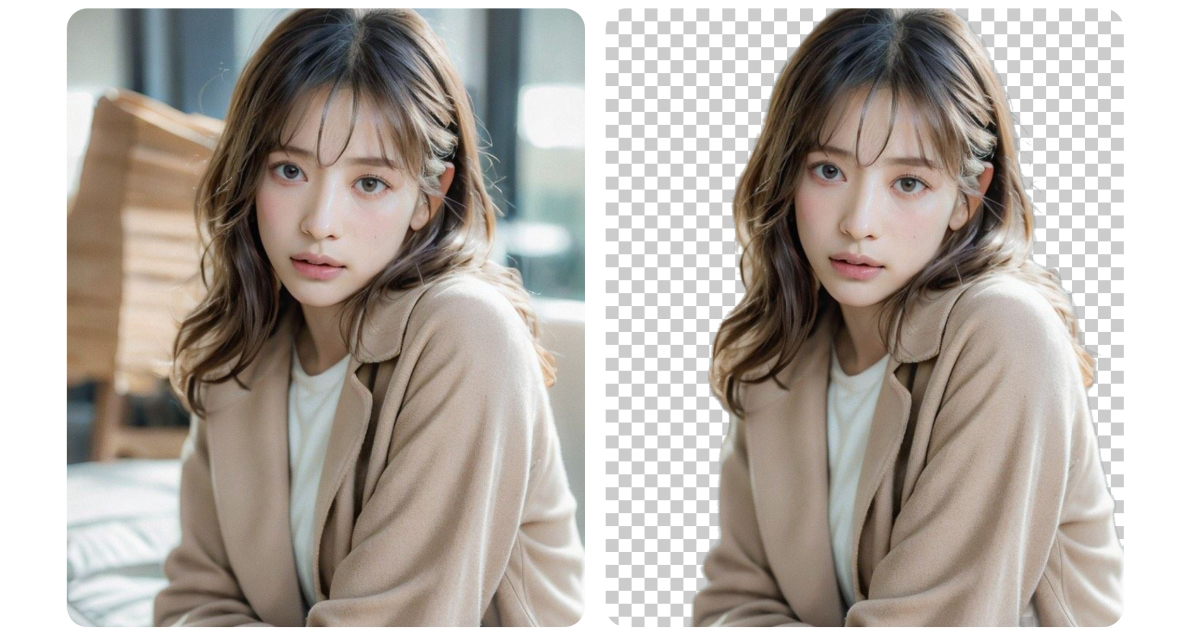 免費線上去背工具「摳摳摳」，圖片上傳快速去背完成，精準度頗高